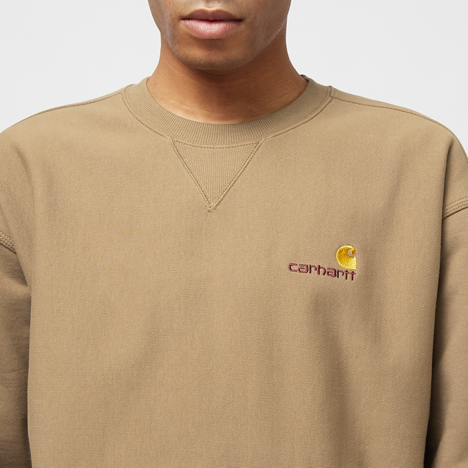 Carhartt WIP American Script Sweat blanc 18582 3