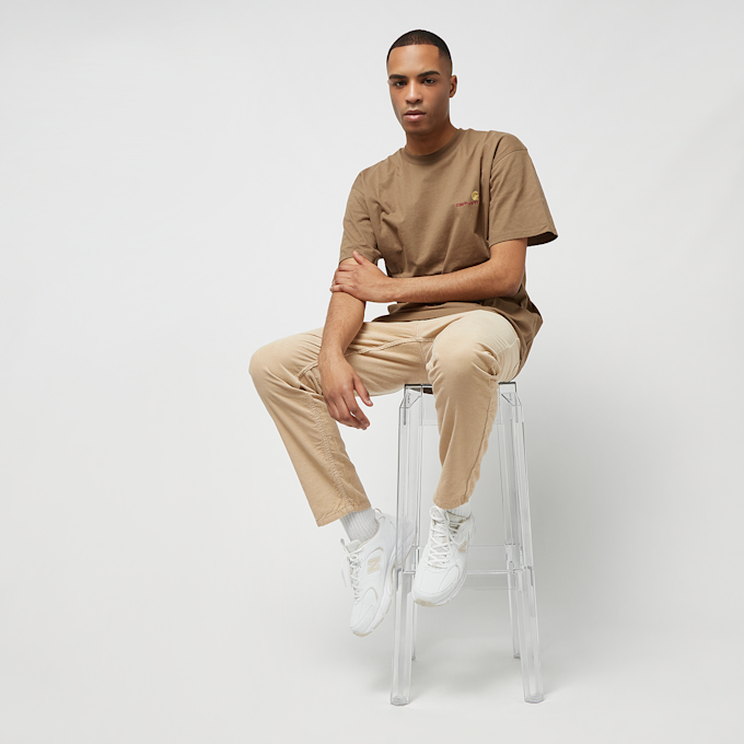 Carhartt WIP Short Sleeve American Script T-Shirt siva 18591 4