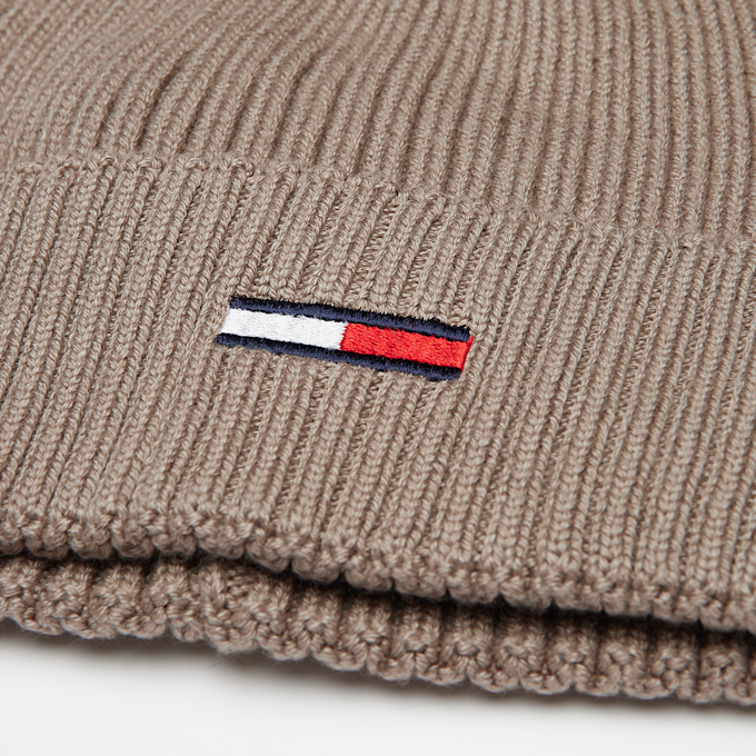 Tommy Jeans Flag Beanie bež 18683 3