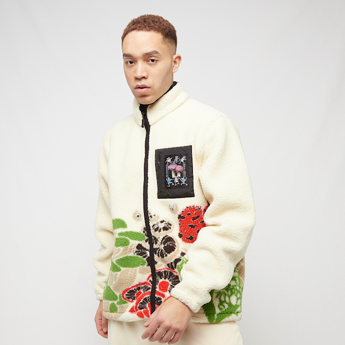 Market Mycology Sherpa Fleece Jacket bege 18823 1
