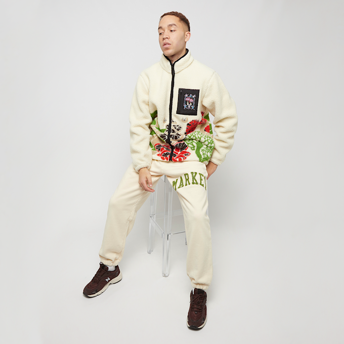 Market Mycology Sherpa Fleece Jacket bege 18823 4