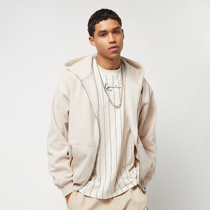 Karl Kani Chest Signature Essential Zip Hoodie gris 18916 1