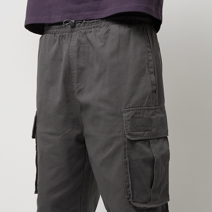 Karl Kani Rubber Signature Cargo Pants grigio 18930 3