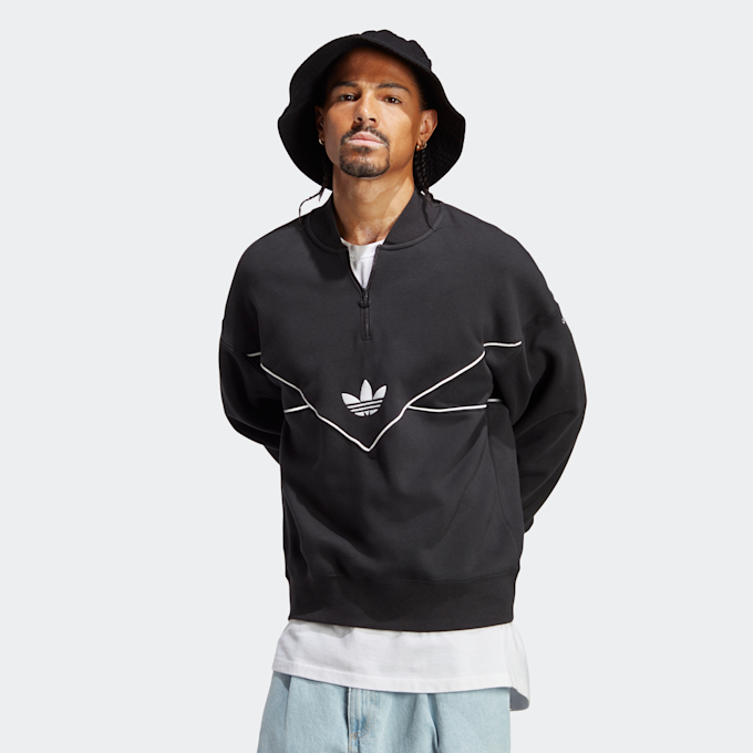 adidas Originals C Half-Zip Crew schwarz 18980 1