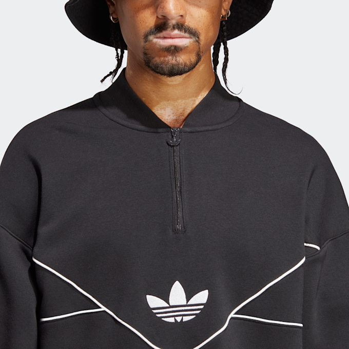 adidas Originals C Half-Zip Crew schwarz 18980 3