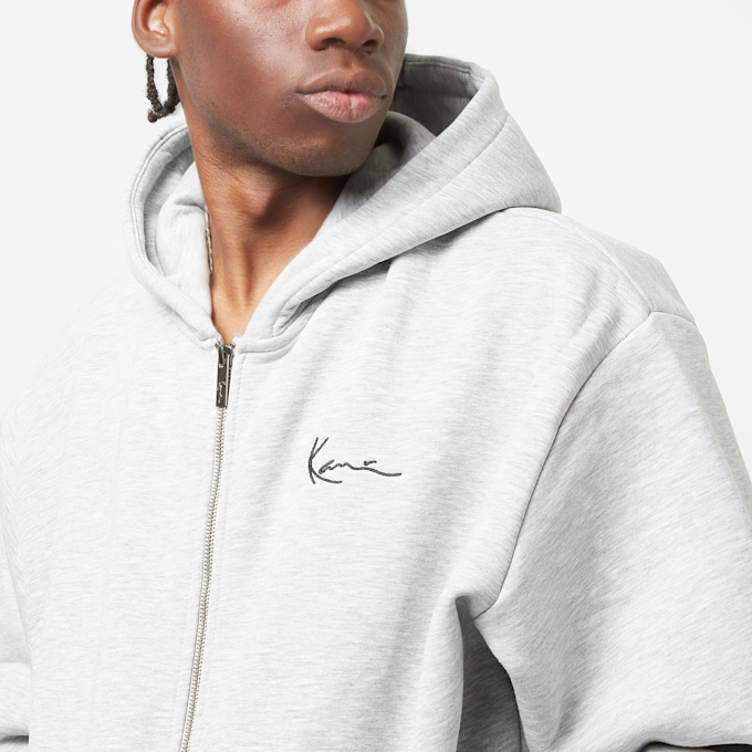 Karl Kani Chest Signature Essential Zip Hoodie gris 19047 3