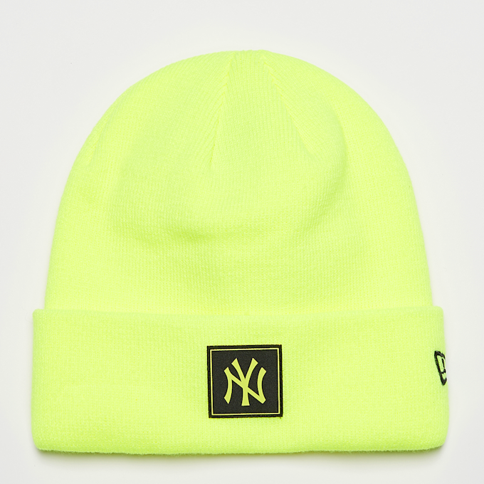 New Era Neon Team Cuff Beanie MLB New York Yankees gelb 19080 1