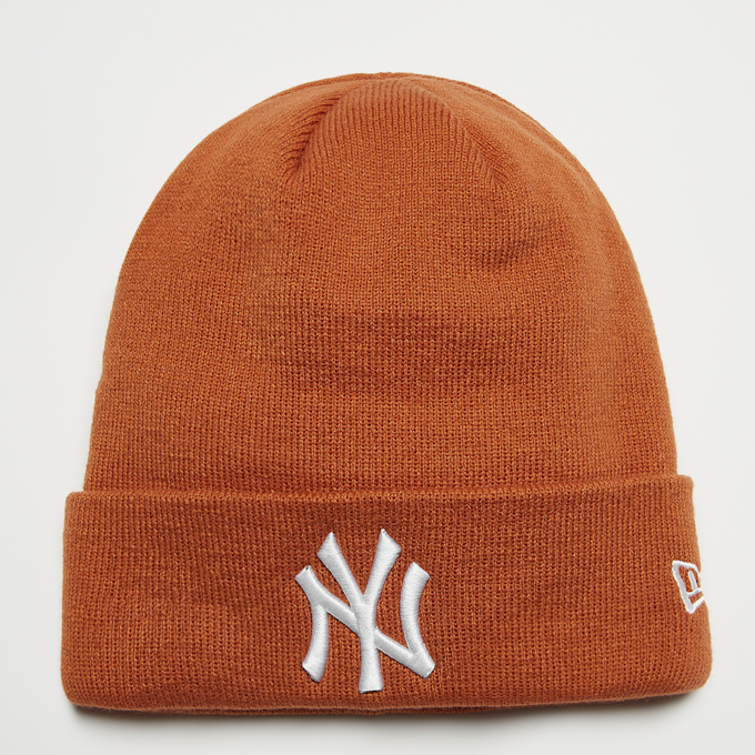 New Era League Ess Cuff Beanie MLB New York Yankees oranje 19104 1