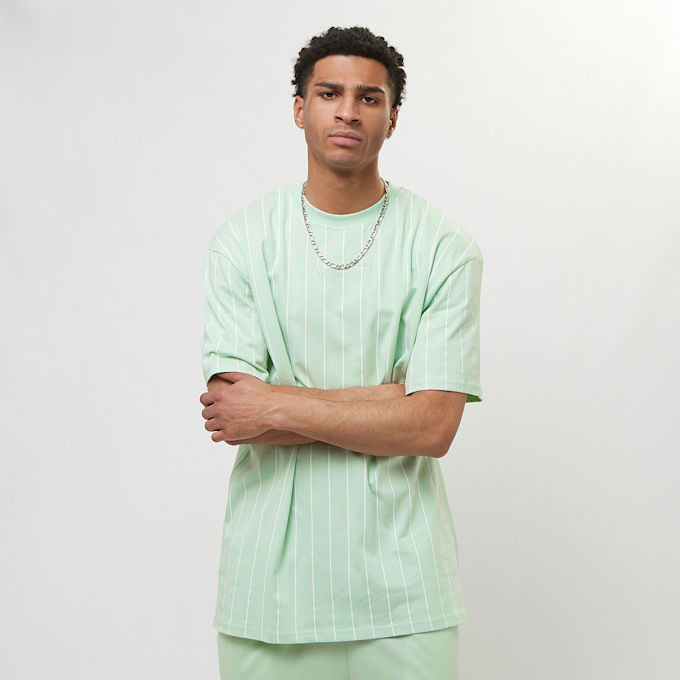 Karl Kani Small Signature Pinstripe Tee vert 19149 1