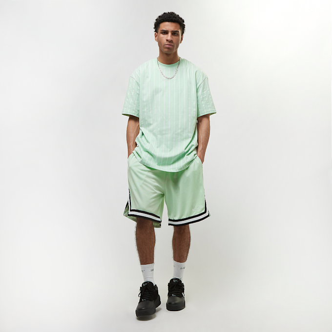 Karl Kani Small Signature Pinstripe Tee vert 19149 4