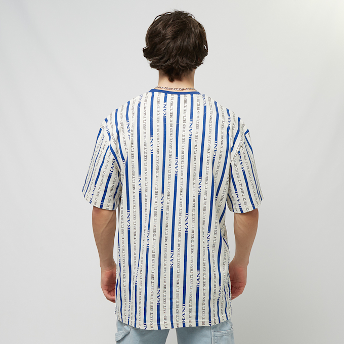 Karl Kani Small Signature Logo Stripe Tee plava 19158 2