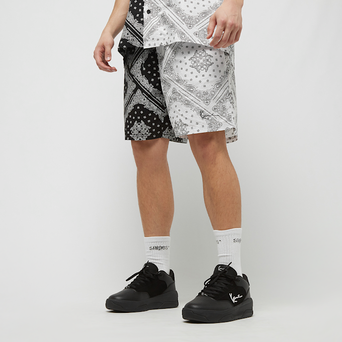 Karl Kani Small Signature Paisley Block Resort Shorts crna 19169 1