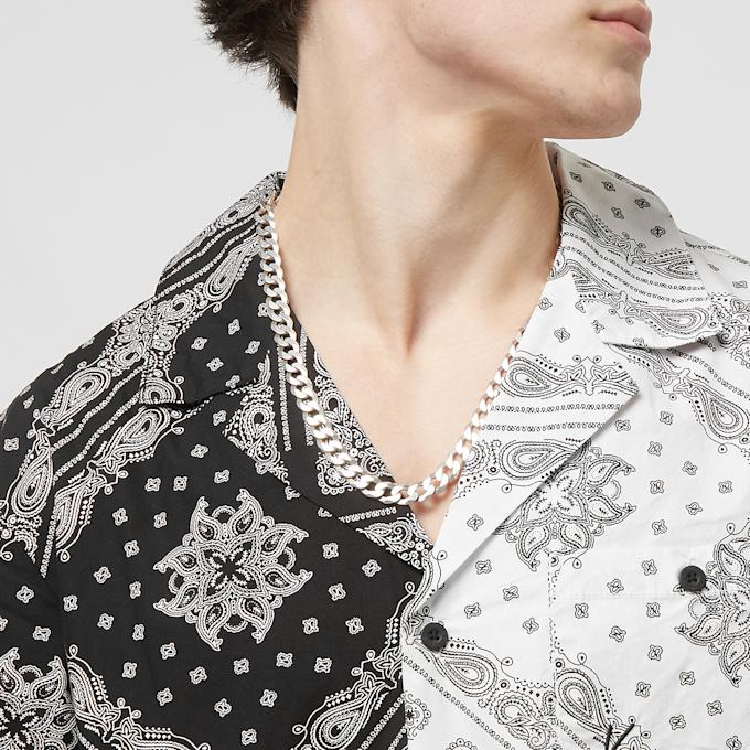 Karl Kani Chest Signature Paisley Block Resort Shirt zwart 19184 3