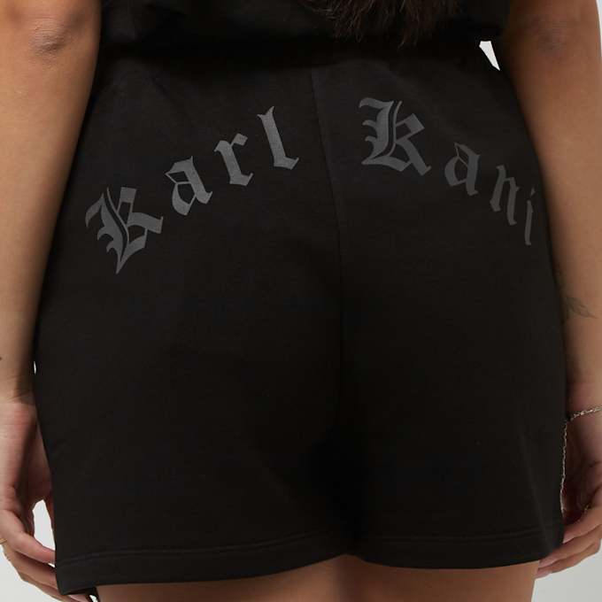 Karl Kani Woven Signature Old English Shorts schwarz 19188 4