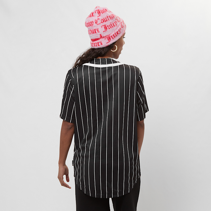 Karl Kani Woven Signature Old English Baseball Shirt noir 19213 2