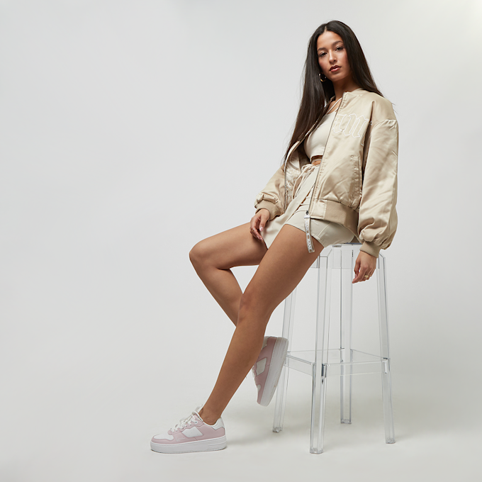 Karl Kani Woven Signature Reversible Satin Bomber Jacket beige 19219 8