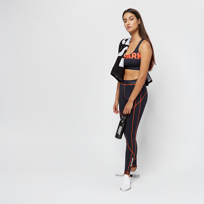 Karl Kani Small Signature Flared Leggings Bi-Color Rib preto 19224 5