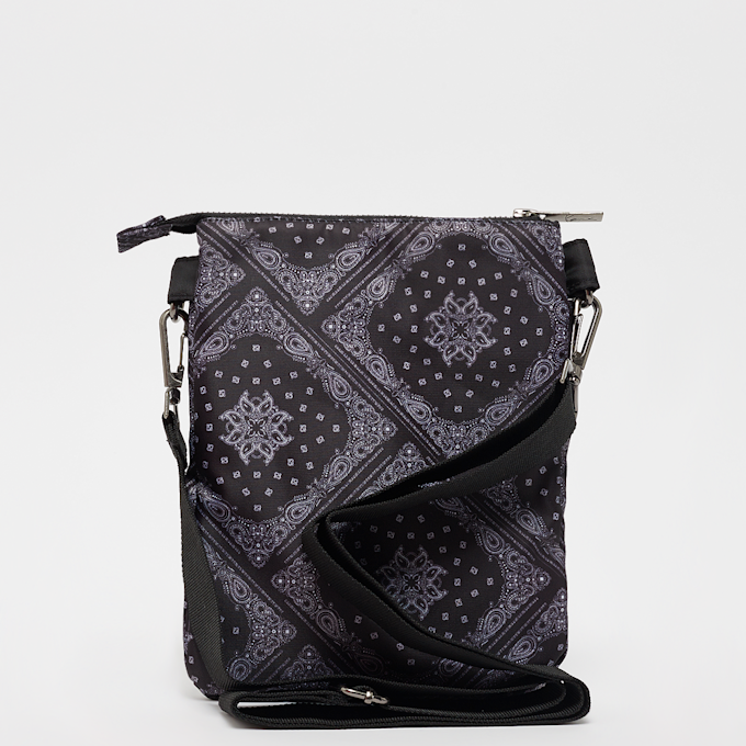 Karl Kani Signature Paisley Flat Messanger Bag crna 19230 2