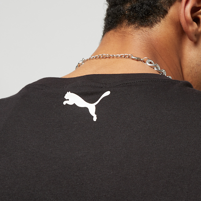 PUMA Hoops Graphic Tee Puma crna 19473 4