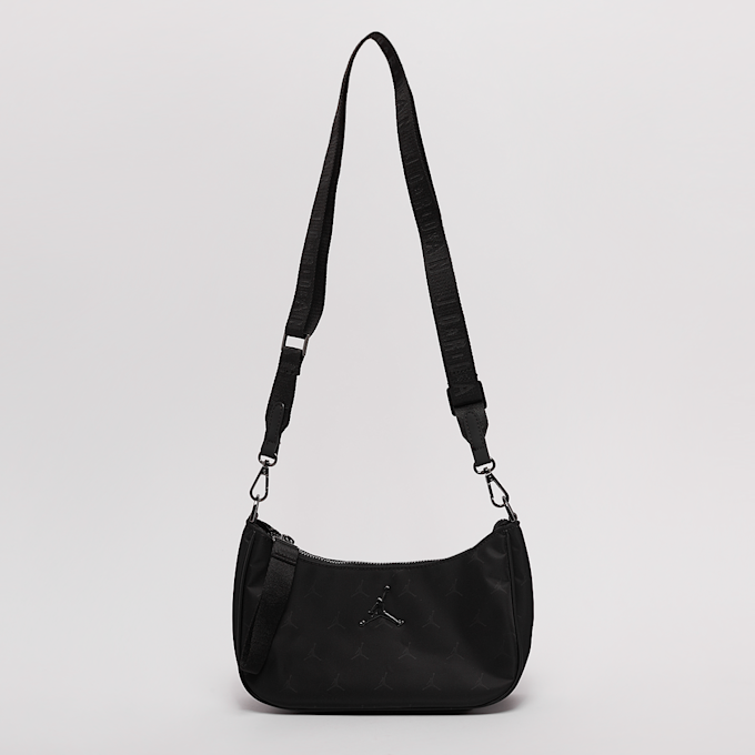 Jordan Jacquard Girls Handbag preto 19551 1