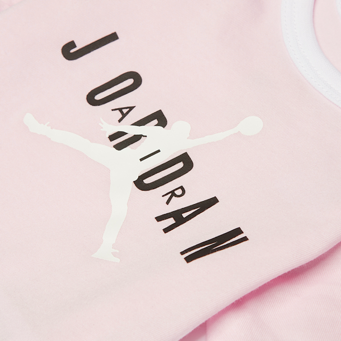 Jordan High Brand Read Bucket Hat & Bodysuit Set (2 Piece) rosa 20291 3
