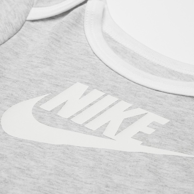 Nike Core Bucket Hat & Bodysuit 2pc set siva 20316 4