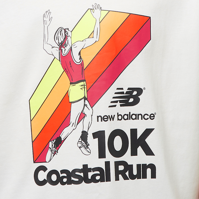 New Balance Athletics 90'S Graphic Q2 T-Shirt blanco 20327 3