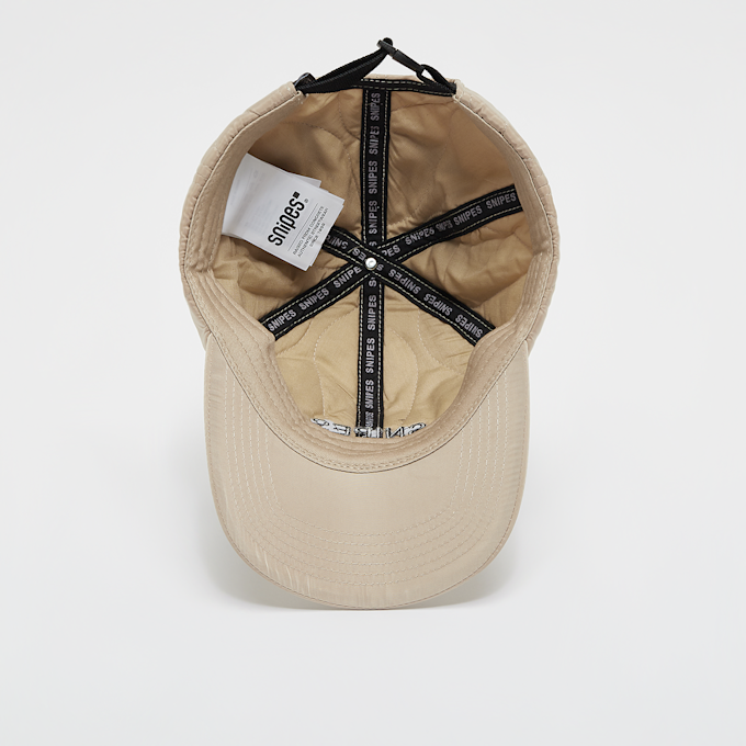 SNIPES Bold Logo Quilted Baseball Cap bege 20334 3