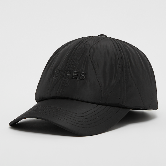 SNIPES Bold Logo Quilted Baseball Cap negro 20335 1