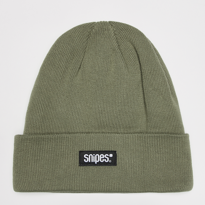 SNIPES Woven Label Beanie nero 20340 1
