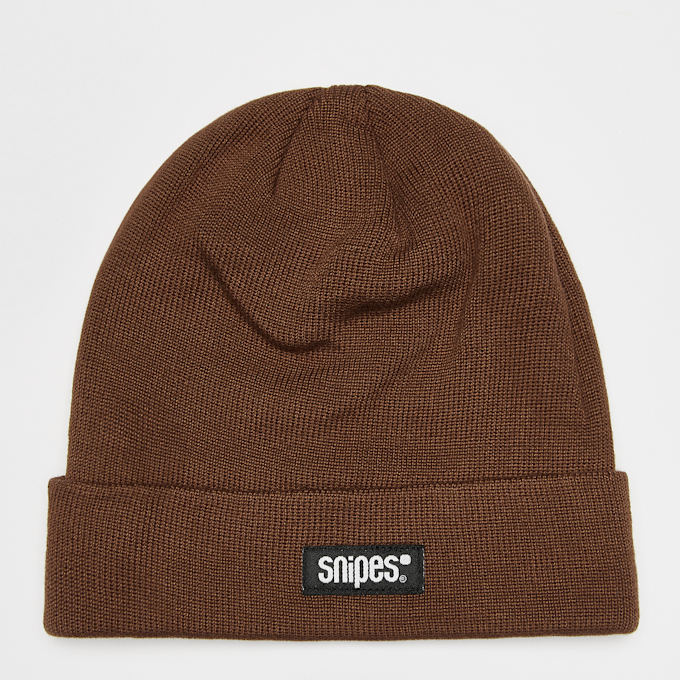SNIPES Woven Label Beanie marrón 20342 1