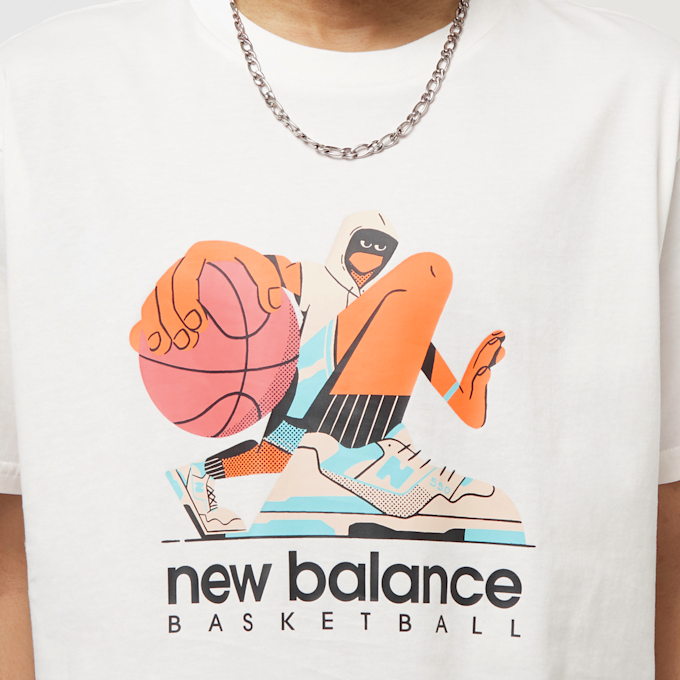 New Balance Hoops Artist Pack T-Shirt biały 20352 3