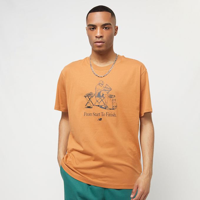 New Balance Essentials Cafe At Nb T-Shirt 2 marrone 20367 1
