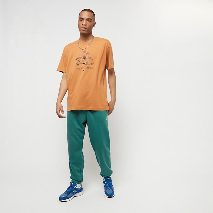 New Balance Essentials Cafe At Nb T-Shirt 2 marrón 20367 4
