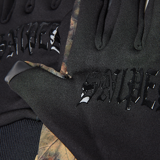 SNIPES Bold Logo Tech Fleece Gloves Leaf camuflaje 20375 3