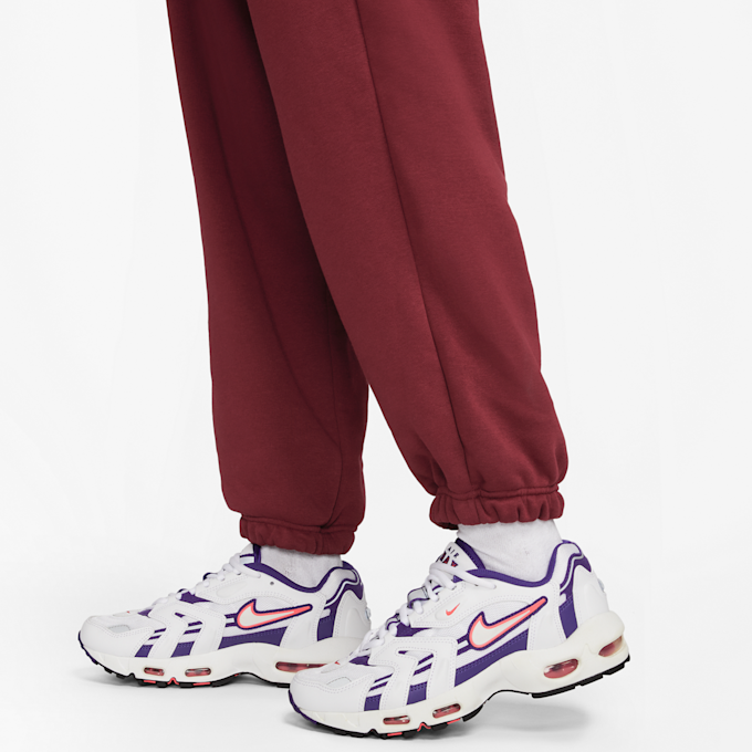 Nike Sportswear Phoenix Fleece High-Waisted Oversized Sweatpants czerwony 20489 4