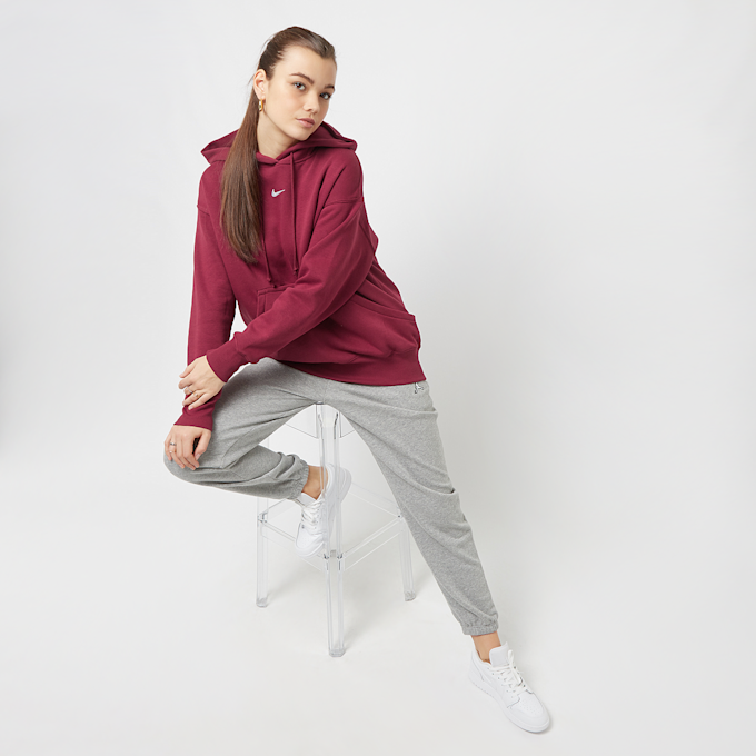 Nike Sportswear Phoenix Fleece Oversized Hoodie czerwony 20805 4