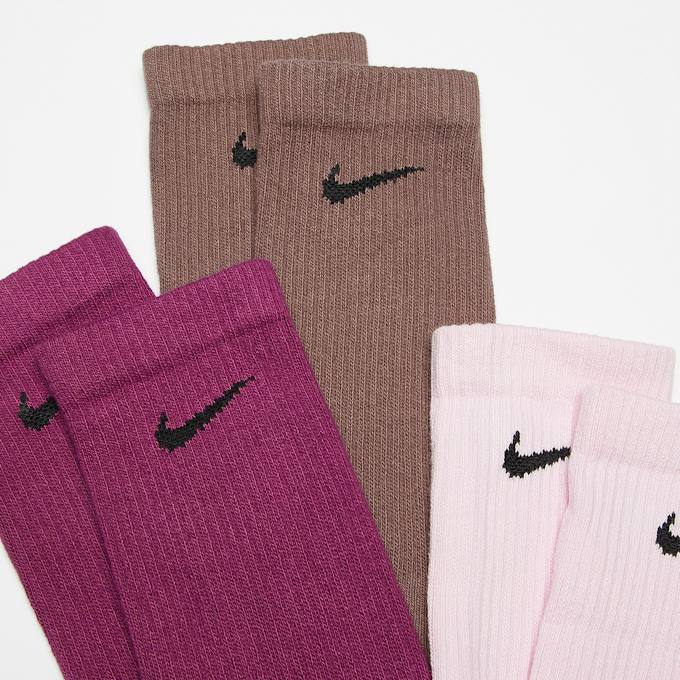 Nike 3 PACK - Everyday Plus Cushioned Crew Socks multicolore 20834 2