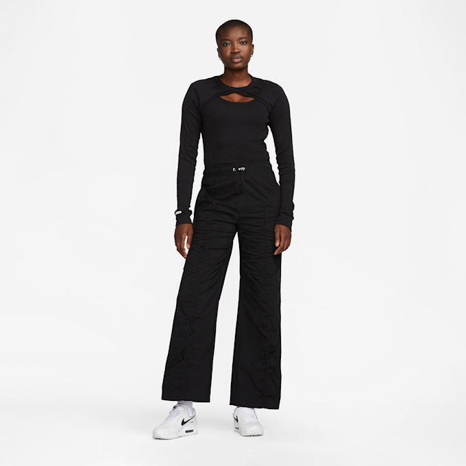 Nike   Sportswear Ruched Woven Pants negro 20852 7