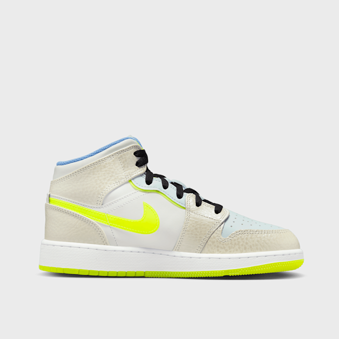 Jordan Air Jordan 1 Mid SE (GS) blanco 20866 2