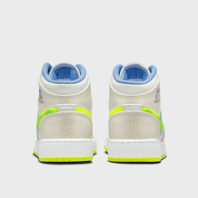 Jordan Air Jordan 1 Mid SE (GS) blanc 20866 5