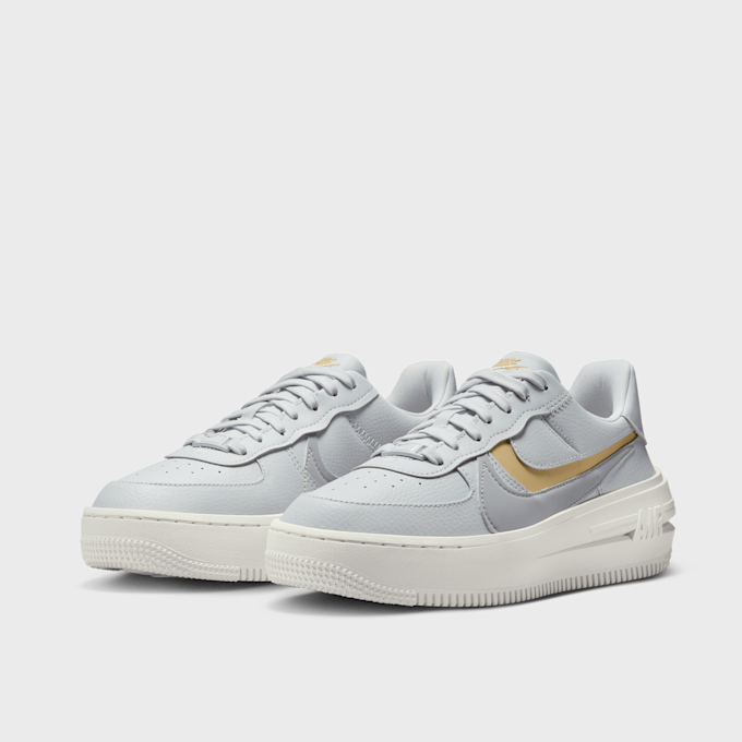 Nike WMNS Air Force 1 Platform grau 20942 4