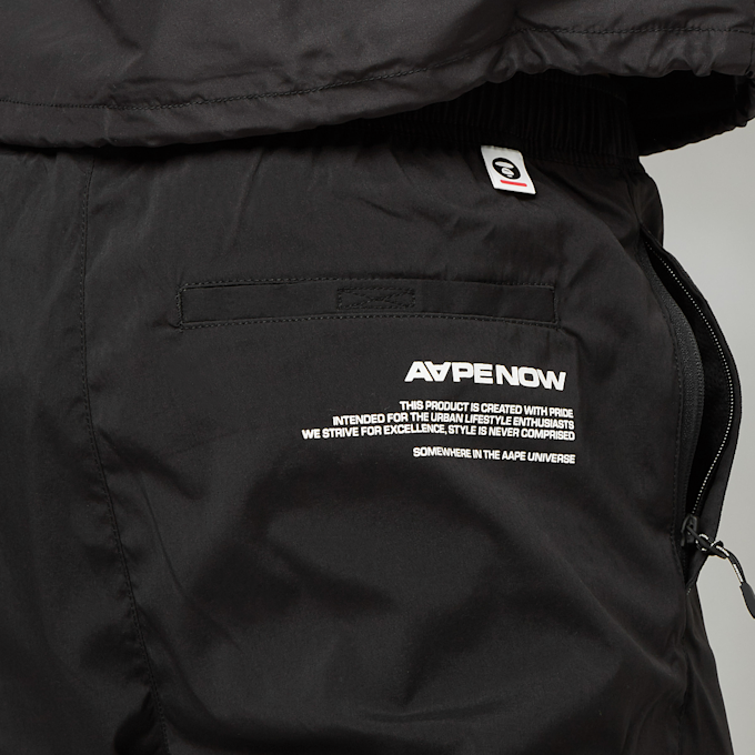 Aape Woven Pants zwart 21030 4