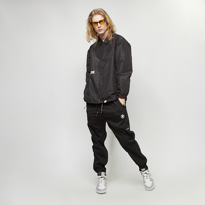 Aape Woven Pants negro 21030 5