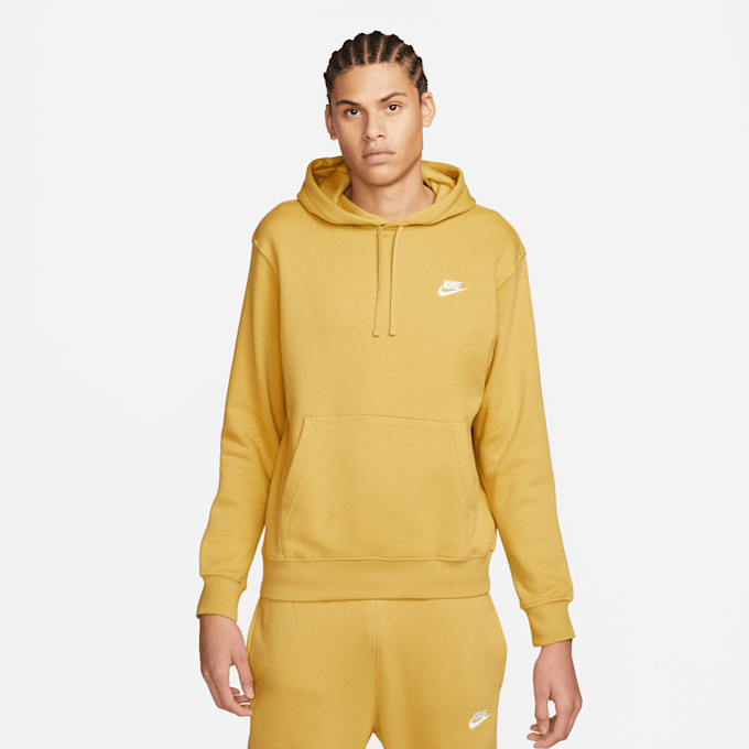 Nike Sportswear Club Fleece Hoodie żółty 21134 1