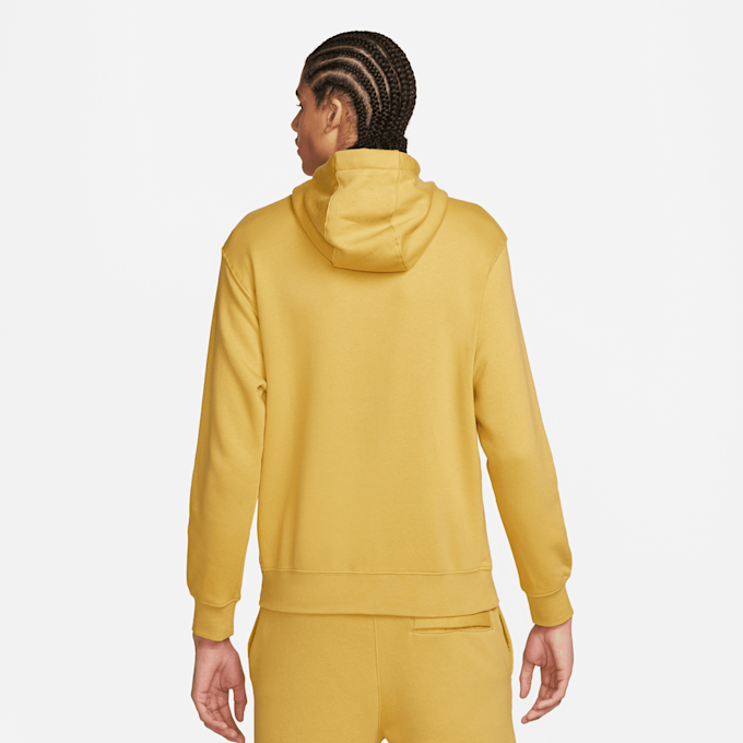 Nike Sportswear Club Fleece Hoodie żółty 21134 2