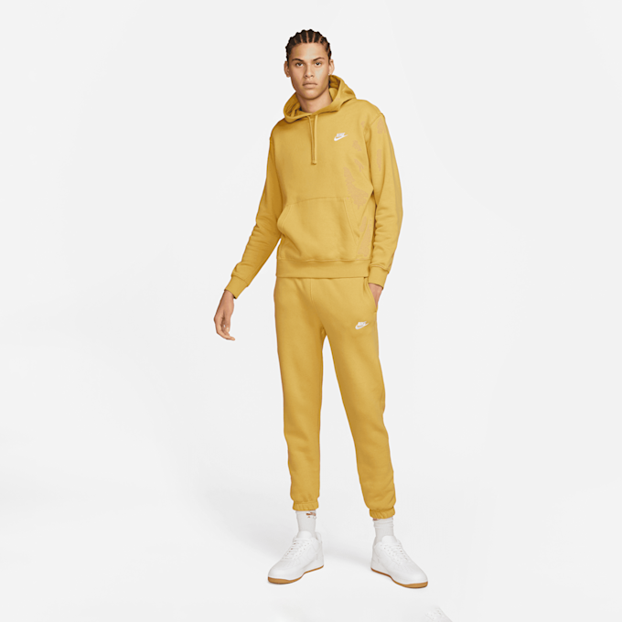 Nike Sportswear Club Fleece Hoodie żółty 21134 6