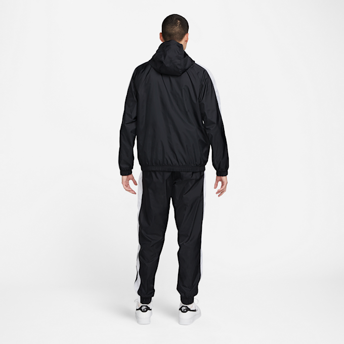 Nike   Sportswear Hooded Woven Tracksuit schwarz 21148 2