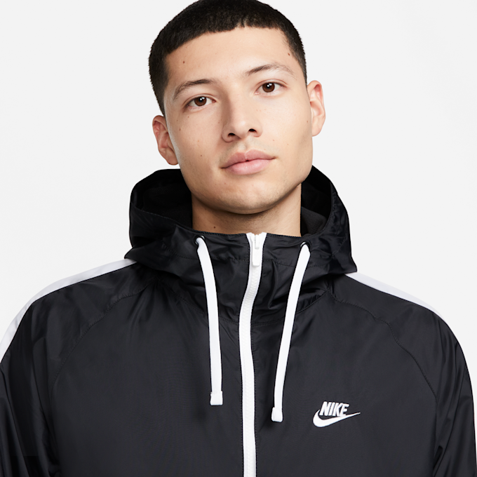 Nike   Sportswear Hooded Woven Tracksuit schwarz 21148 4