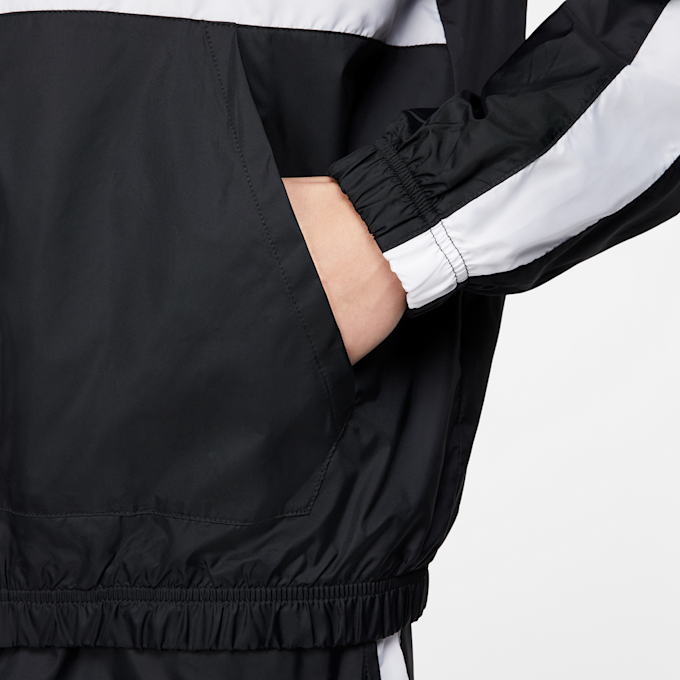 Nike   Sportswear Hooded Woven Tracksuit preto 21148 5